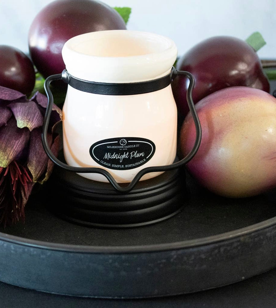 Milkhouse Candle Co. 5oz Cream Jar - Midnight Plum