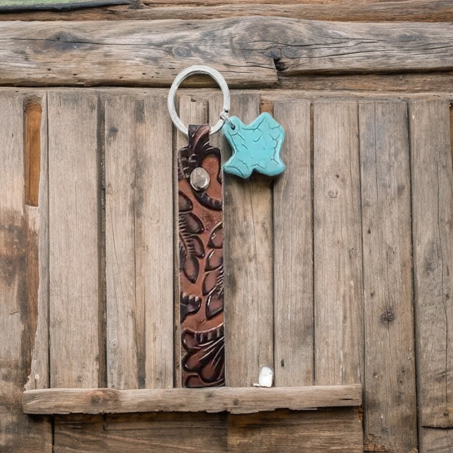 Leather Keychain