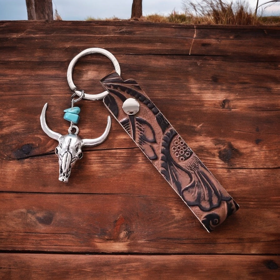 Leather Keychain