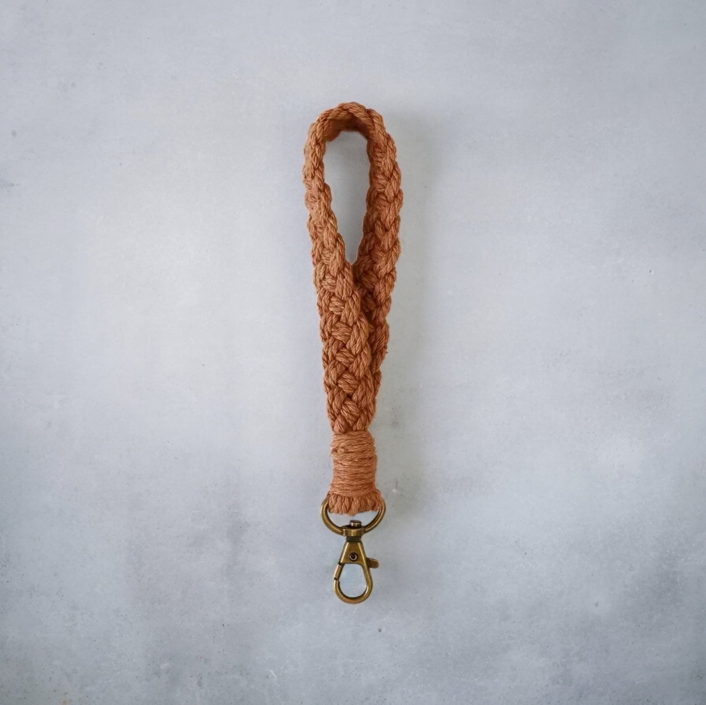 Macrame Wristlet Strap/Keychain