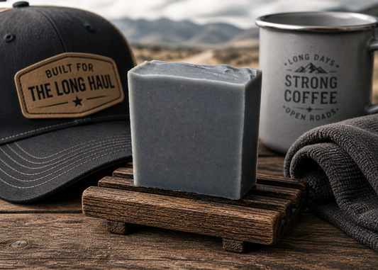 Truck Driver Blues Artisan Soap Bar | Fresh Masculine Handmade Soap