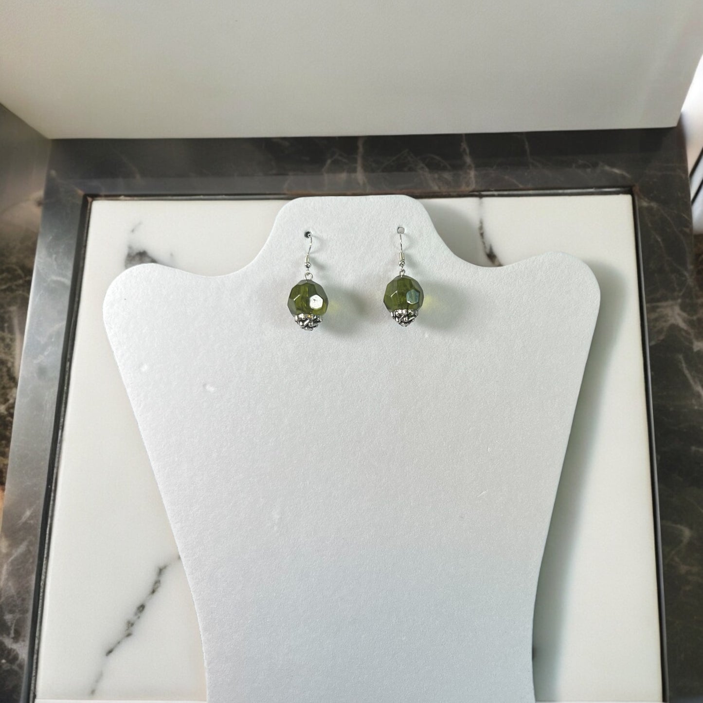 Olive Green Earrings