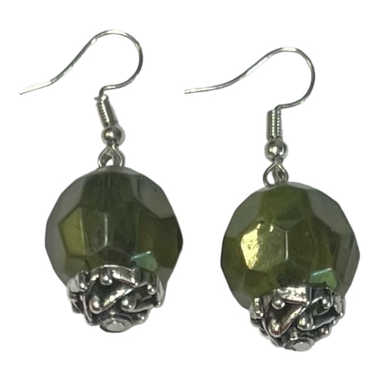 Olive Green Earrings