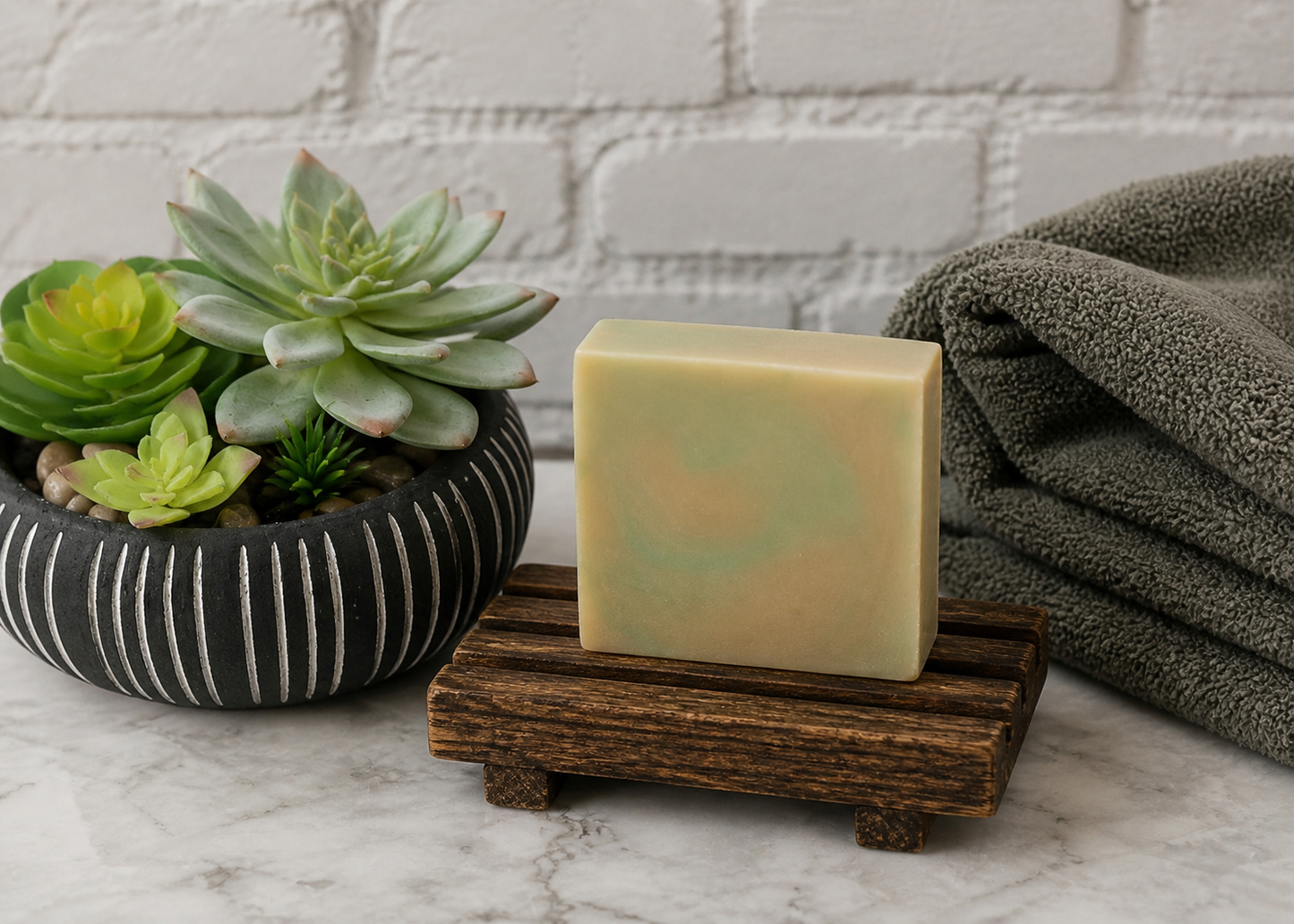Grapefruit Lemongrass Artisan Soap Bar | Citrus Handmade Soap