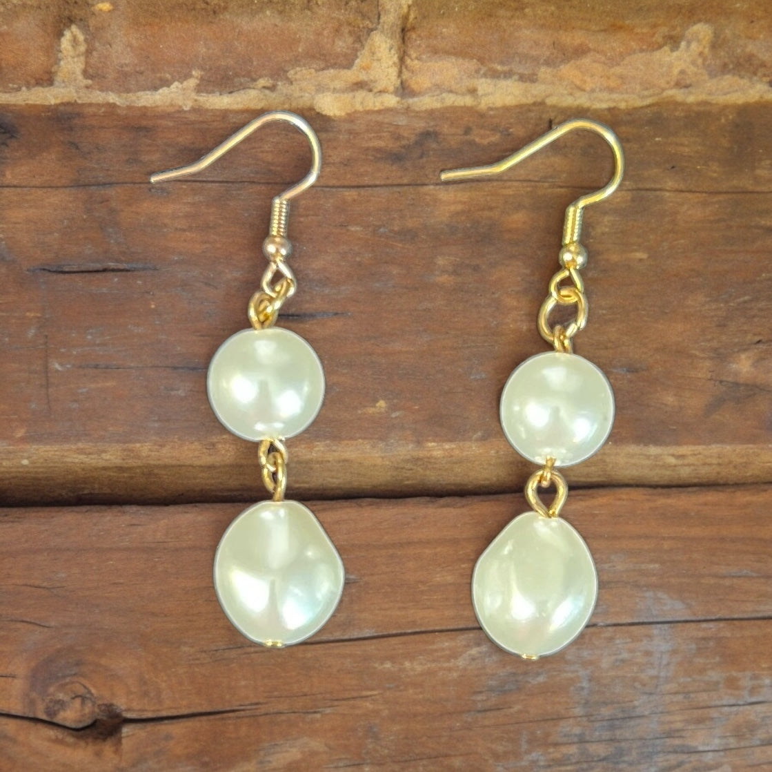 Baroque Pearl Style Earrings