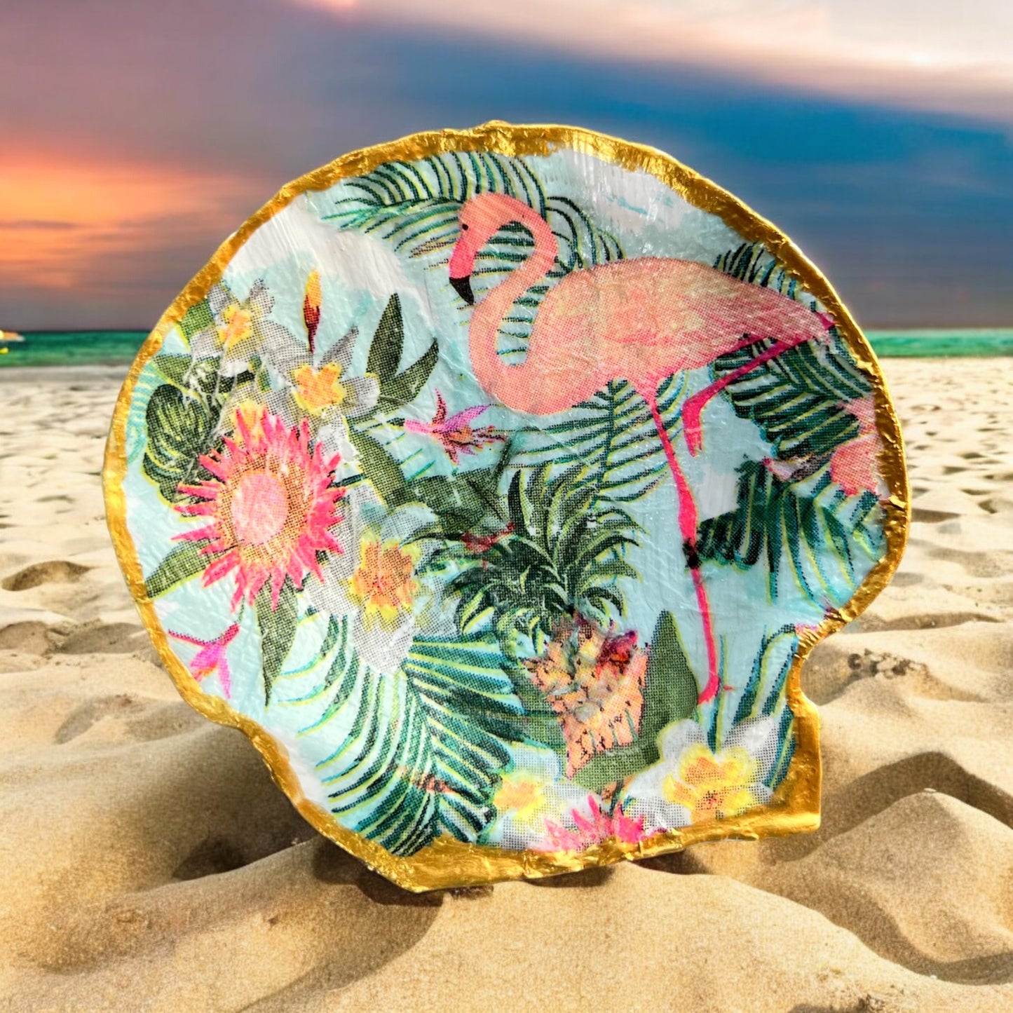 Shell Tricket Dish - Tropical