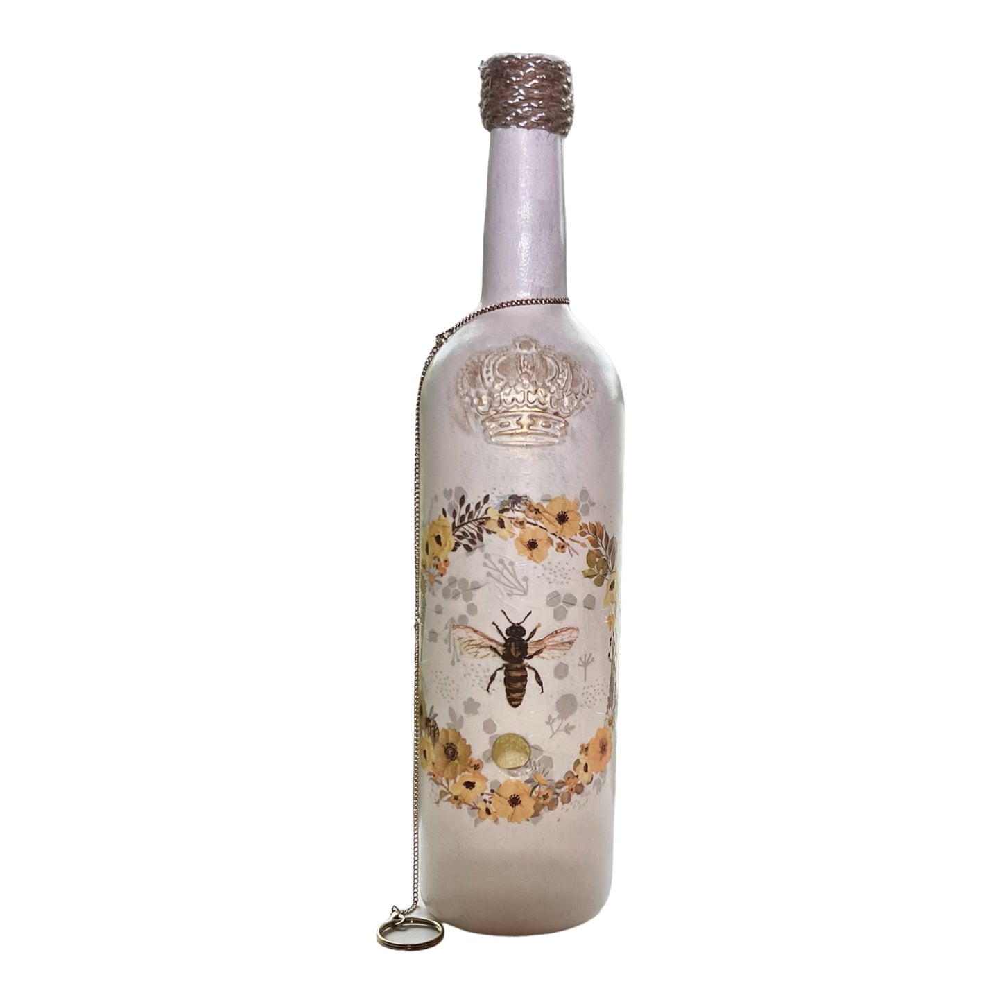 Wine Bottle Incense Burner - Queen Bee