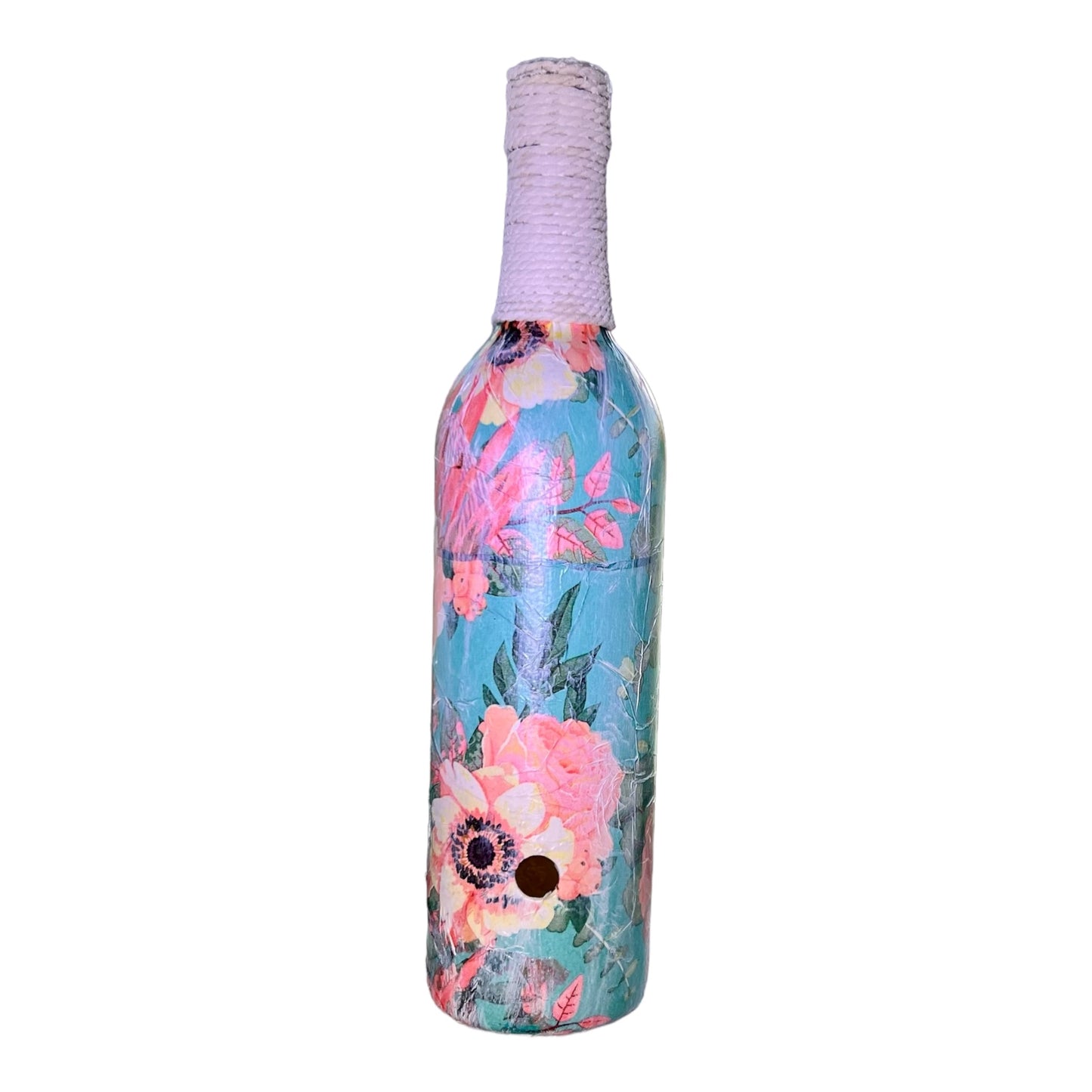 Wine Bottle Incense Burner - Shabby Chic