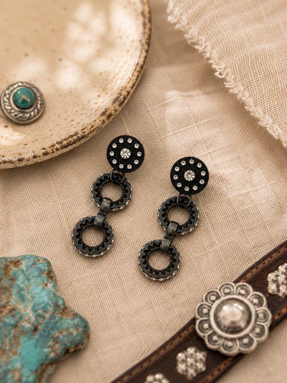 Outlaw Glam Drop Earrings