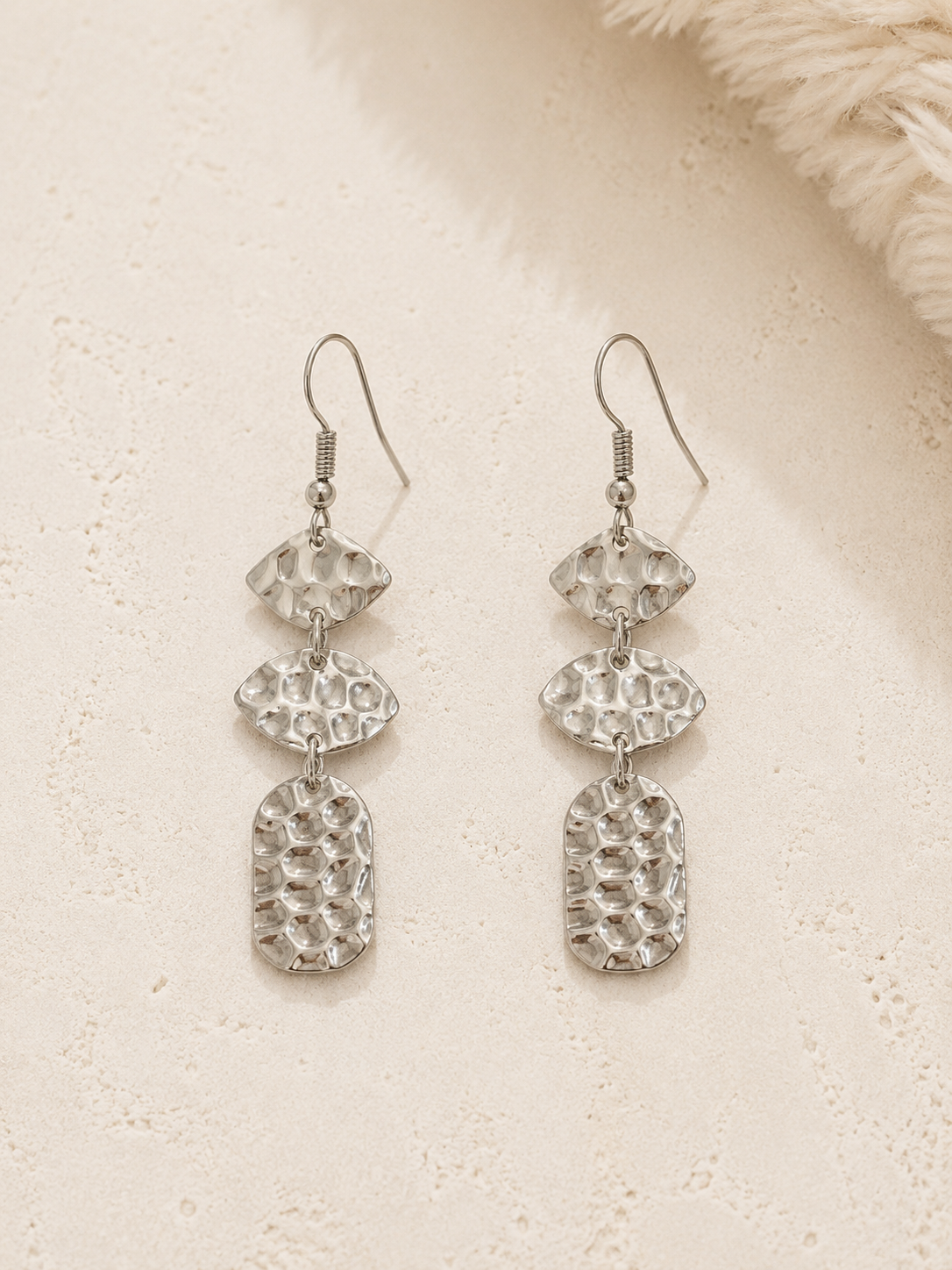 Silver Dune Earrings