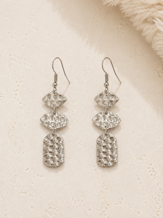 Silver Dune Earrings