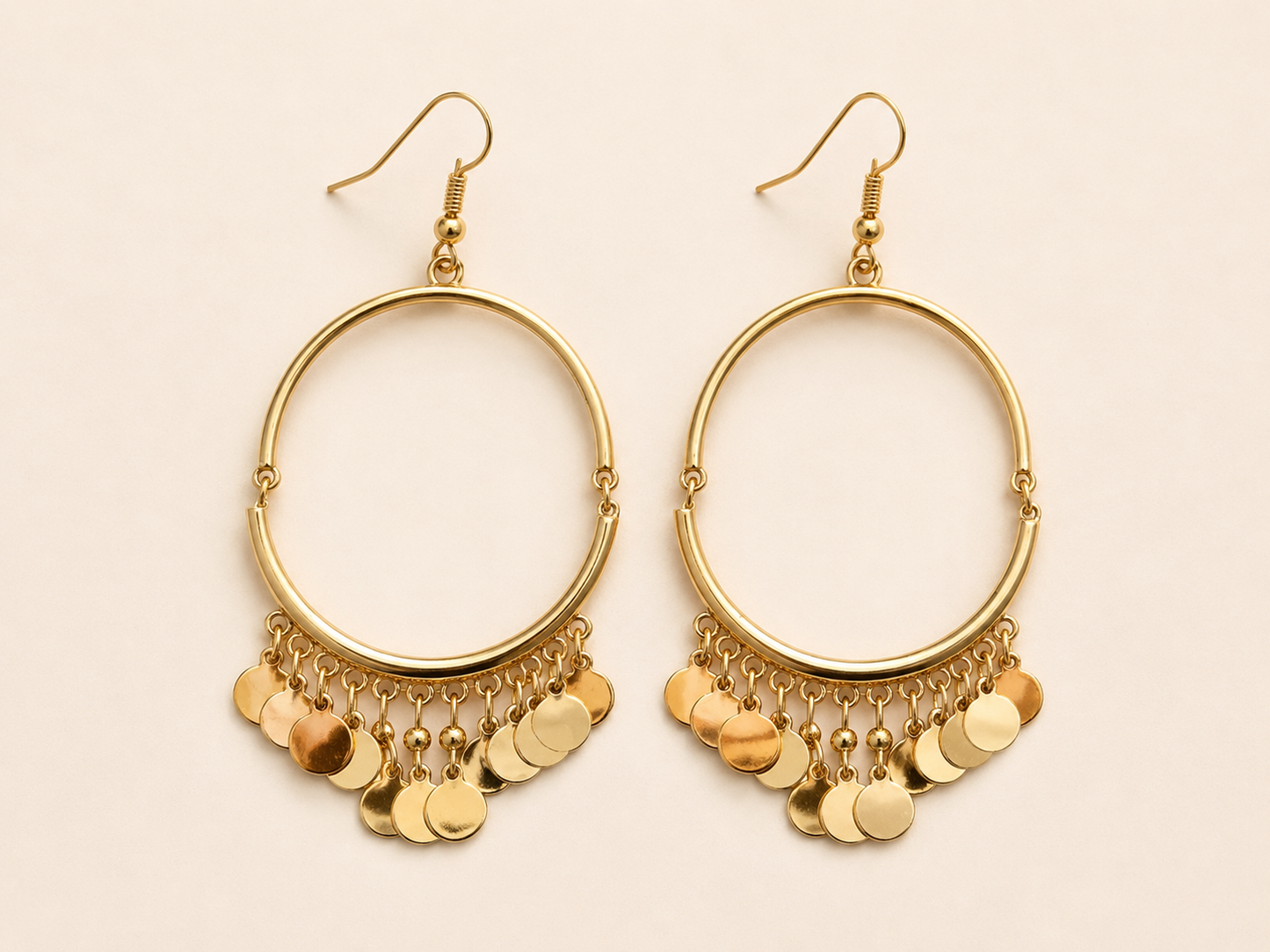Desert Dancer Hoop Earrings