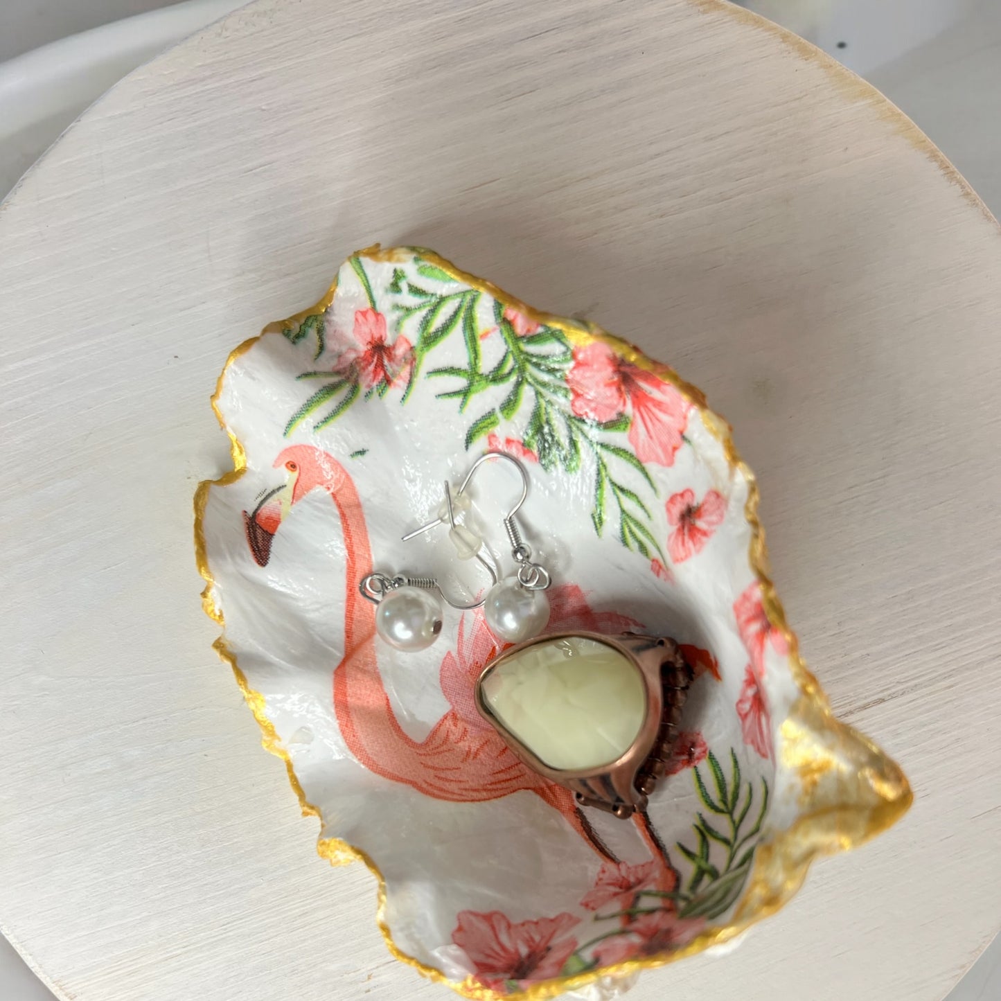 Shell Trinket Dish Decor