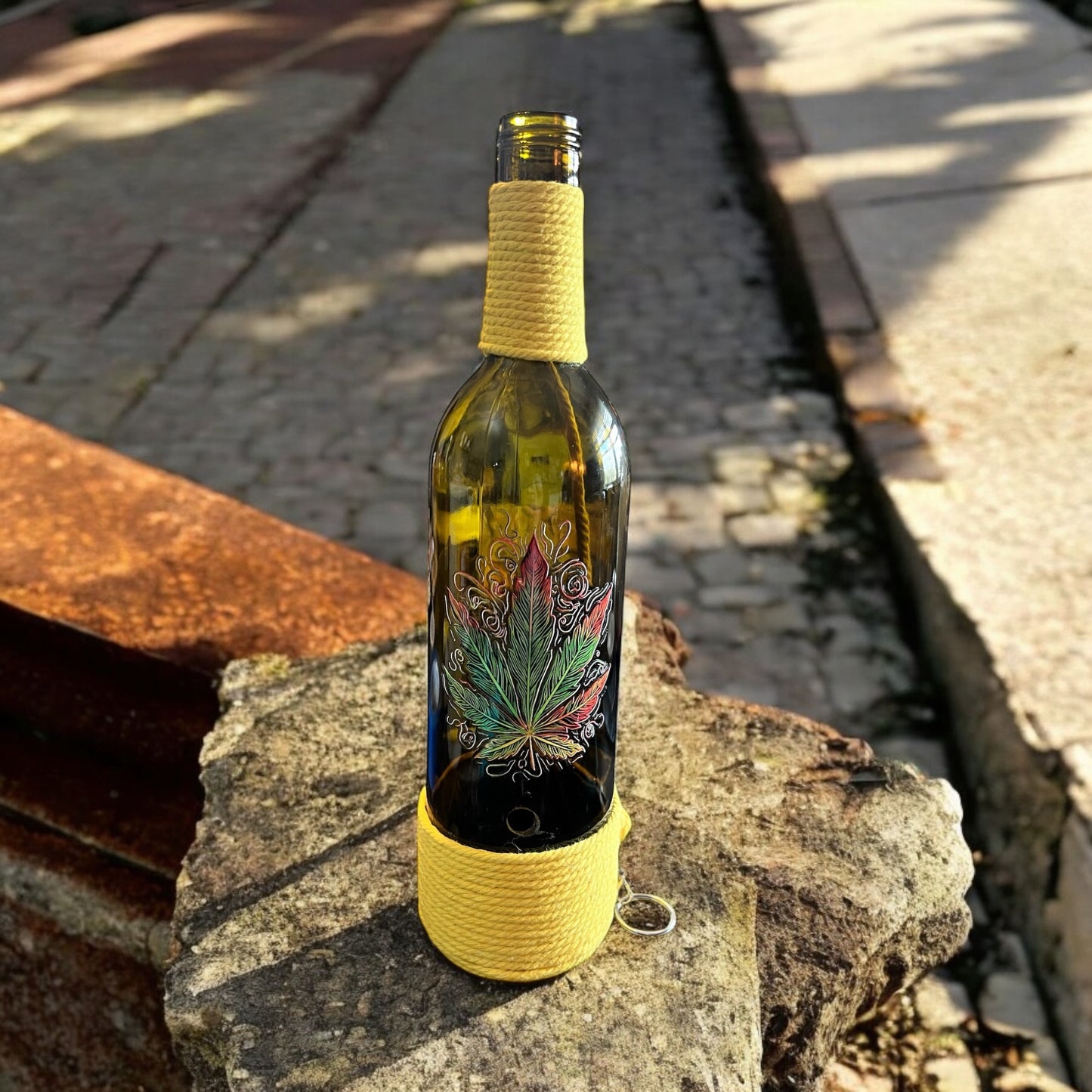 420 Wine Bottle Incense Burner