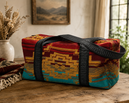 Southwestern Woven Weekender Bag – 4 Styles