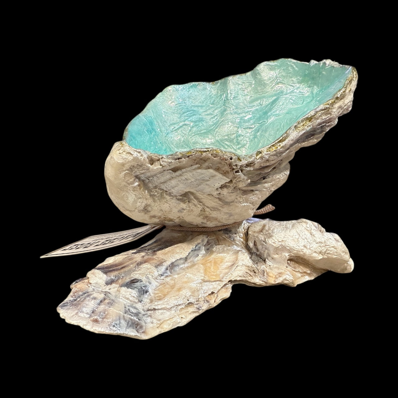 Oyster Shell Trinket Dish Home Decor
