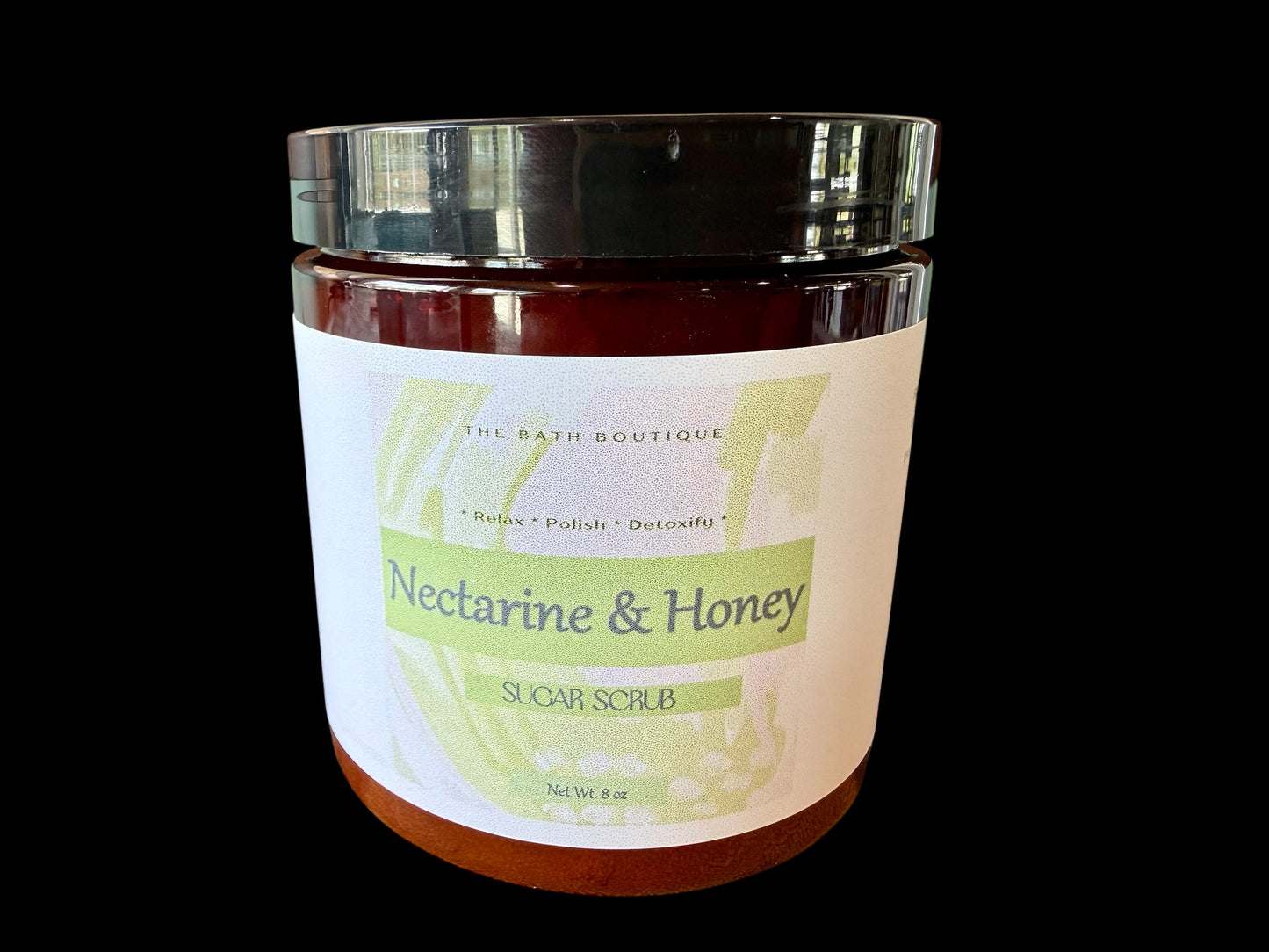 Nectarine & Honey Sugar Scrub | Small Batch Exfoliating Body Scrub