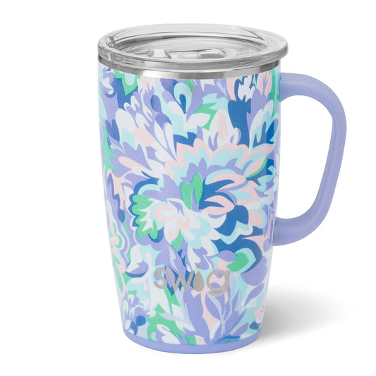 Morning Glory - Swig 18oz Travel Mug