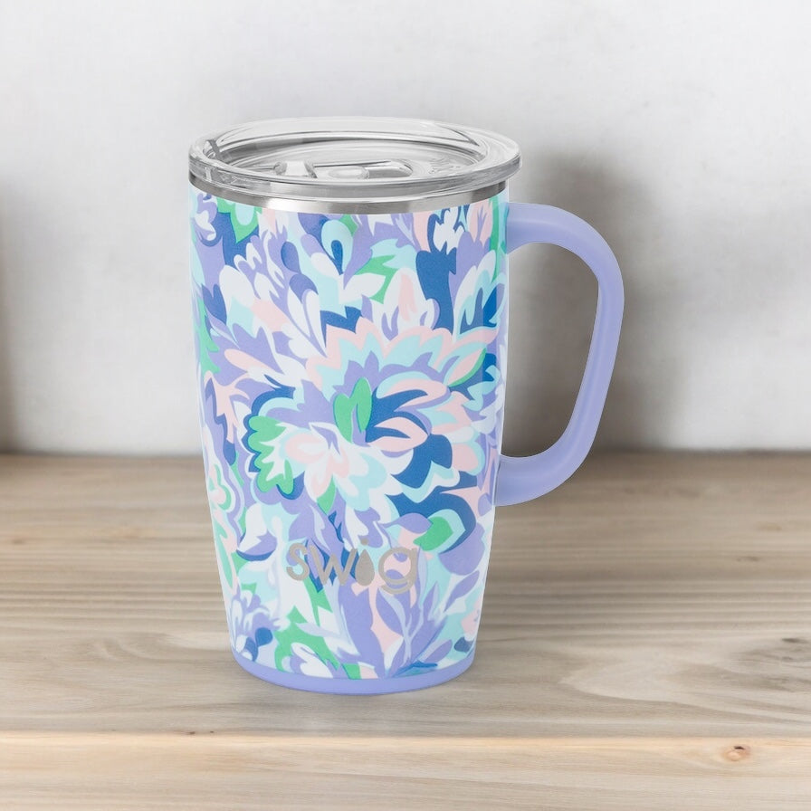 Morning Glory - Swig 18oz Travel Mug