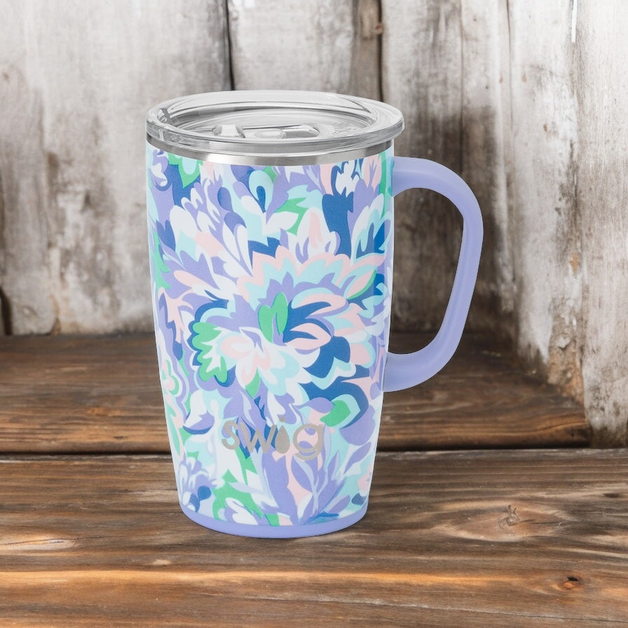 Morning Glory - Swig 18oz Travel Mug