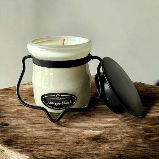 Milkhouse Candle Co. 5oz Cream Jar - Cranapple Punch