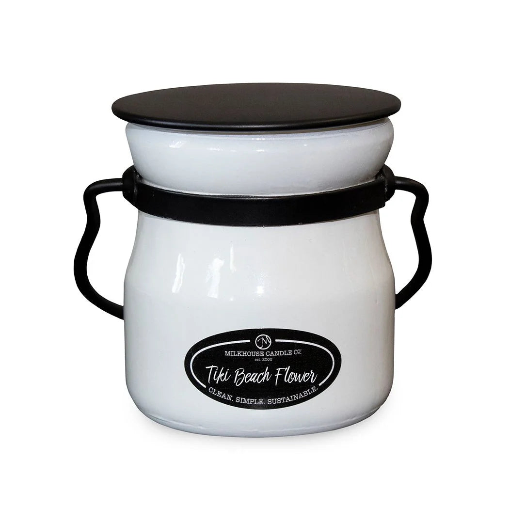 Milkhouse Candle Co. 5oz Cream Jar - Tiki Beach Flower
