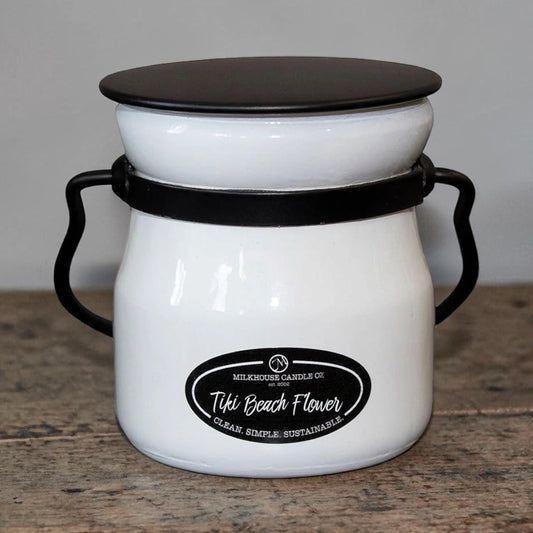 Milkhouse Candle Co. 5oz Cream Jar - Tiki Beach Flower