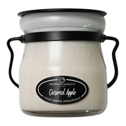 Milkhouse Candle Co. 5oz Cream Jar - Caramel Apple