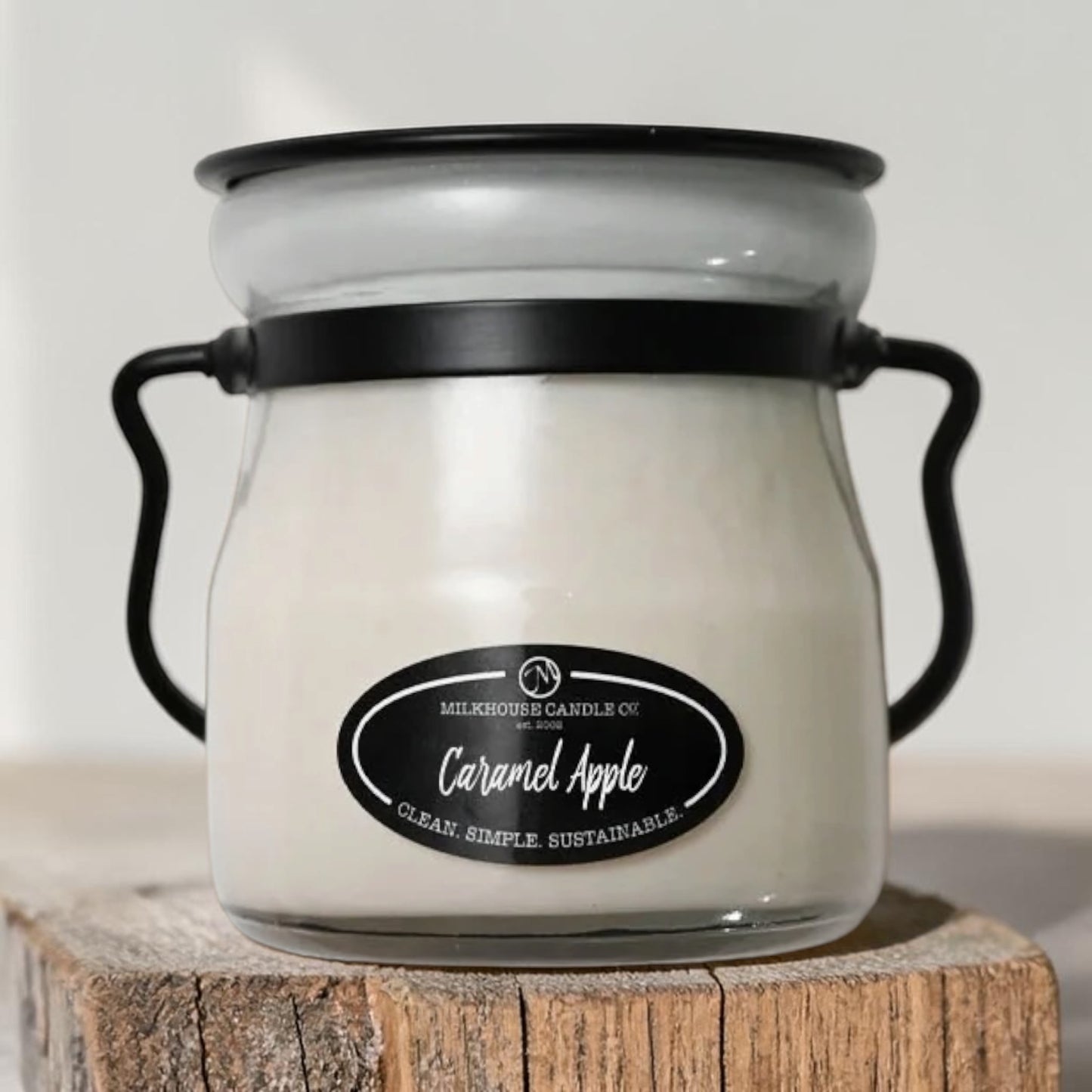 Milkhouse Candle Co. 5oz Cream Jar - Caramel Apple