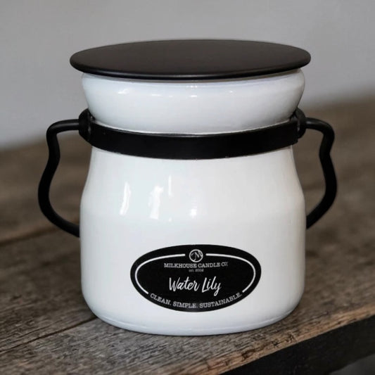 Milkhouse Candle Co. 5oz Cream Jar - Water Lily