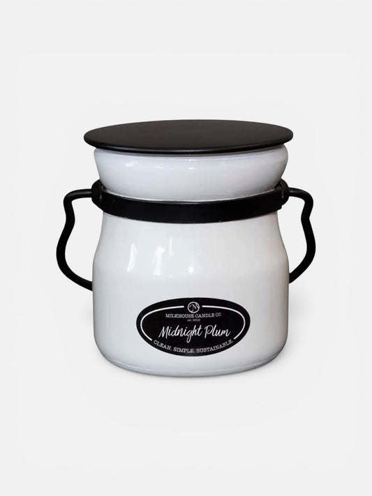 Milkhouse Candle Co. 5oz Cream Jar - Midnight Plum