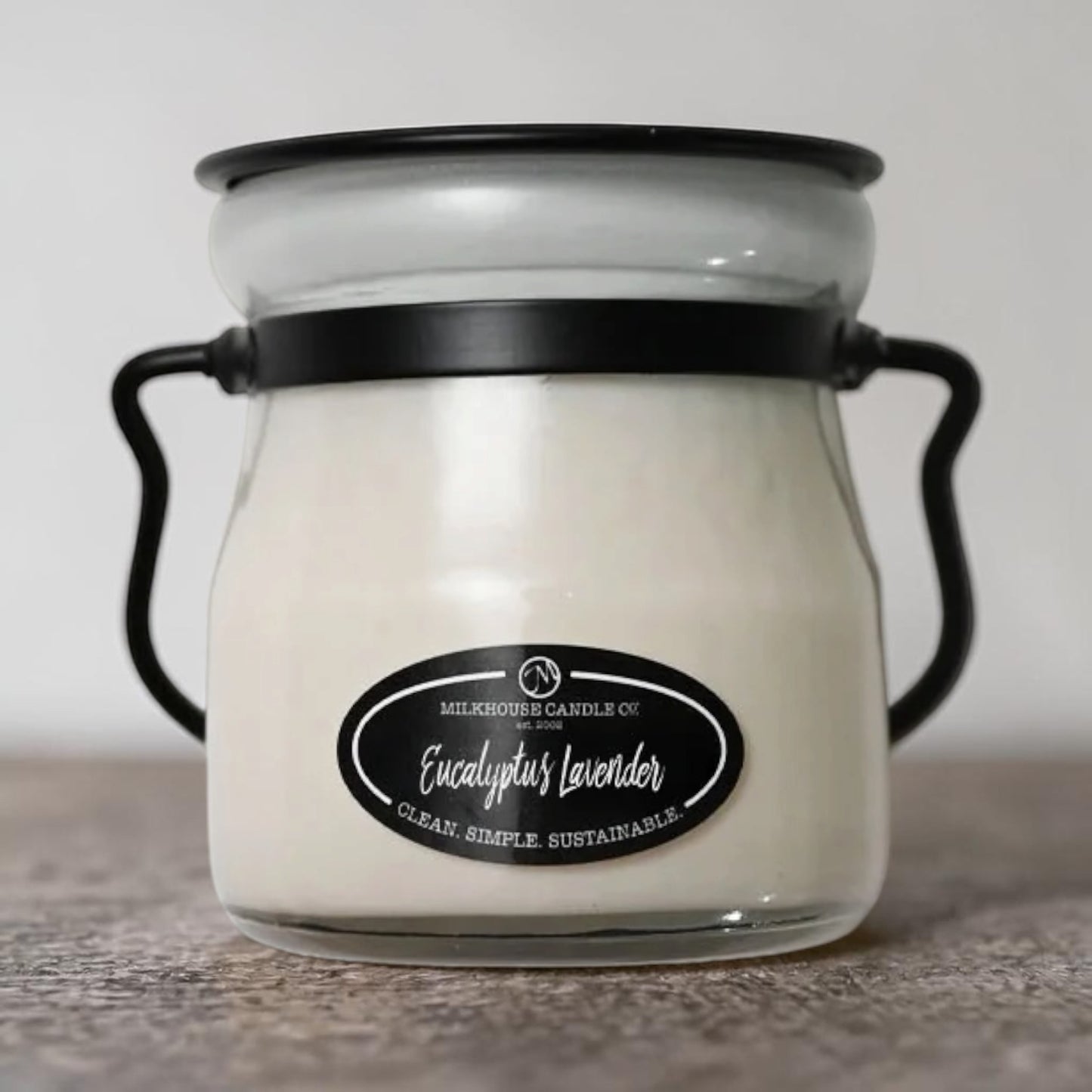Milkhouse Candle Co. 5 oz Cream Jar - Eucalyptus Lavender