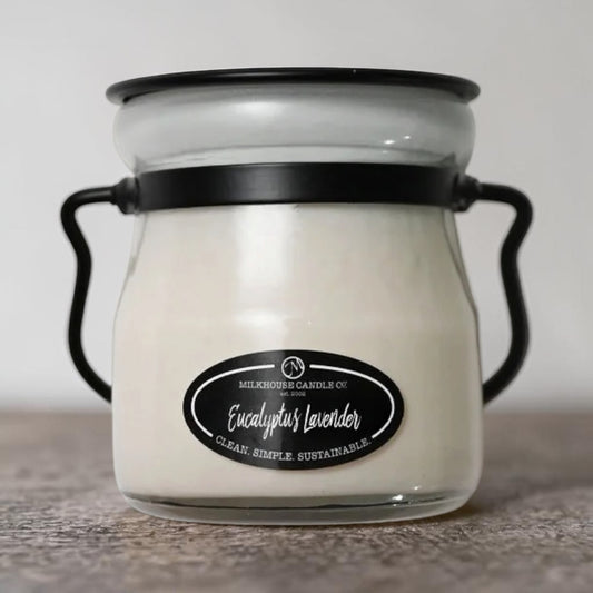 Milkhouse Candle Co. 5 oz Cream Jar - Eucalyptus Lavender