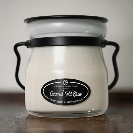Milkhouse Candle Co. 5oz Cream Jar - Caramel Cold Brew