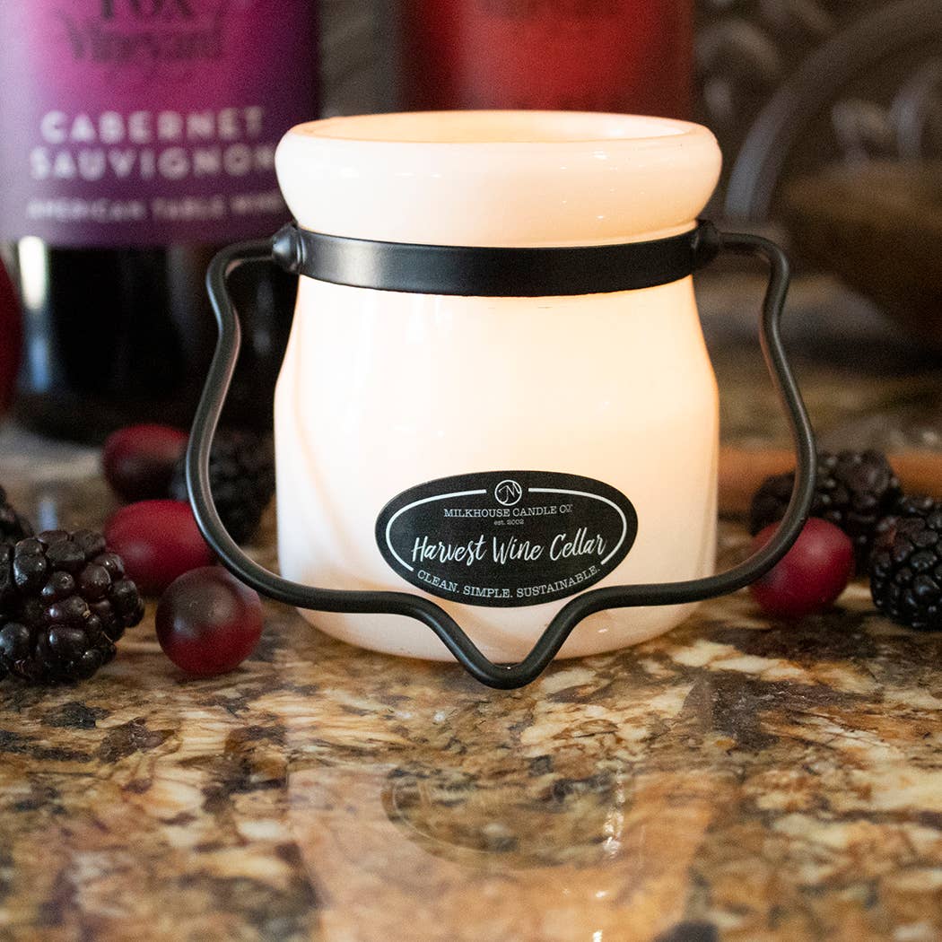 Milkhouse Candle Co. 5oz Cream Jar - Harvest Wine Cellar