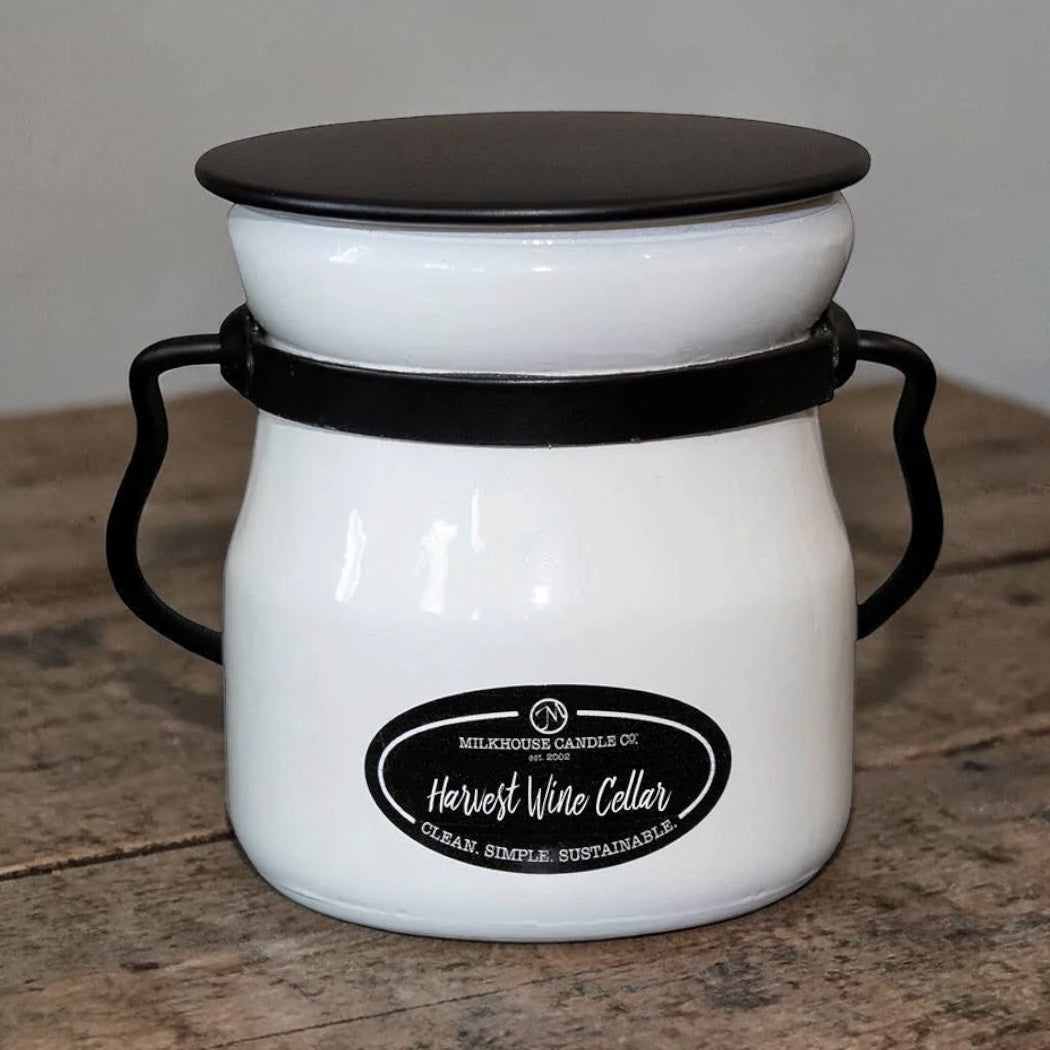 Milkhouse Candle Co. 5oz Cream Jar - Harvest Wine Cellar