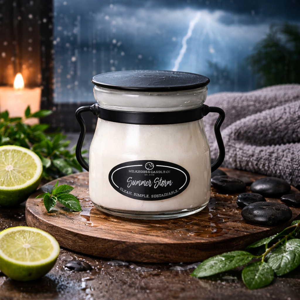 Milkhouse Candle Co. 5oz Cream Jar - Summer Storm