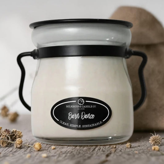Milkhouse Candle Co. 5oz Cream Jar - Barn Dance