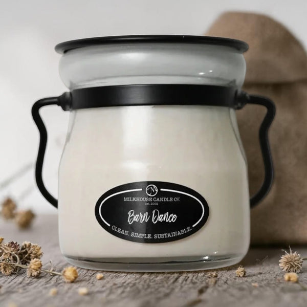 Milkhouse Candle Co. 5oz Cream Jar - Barn Dance