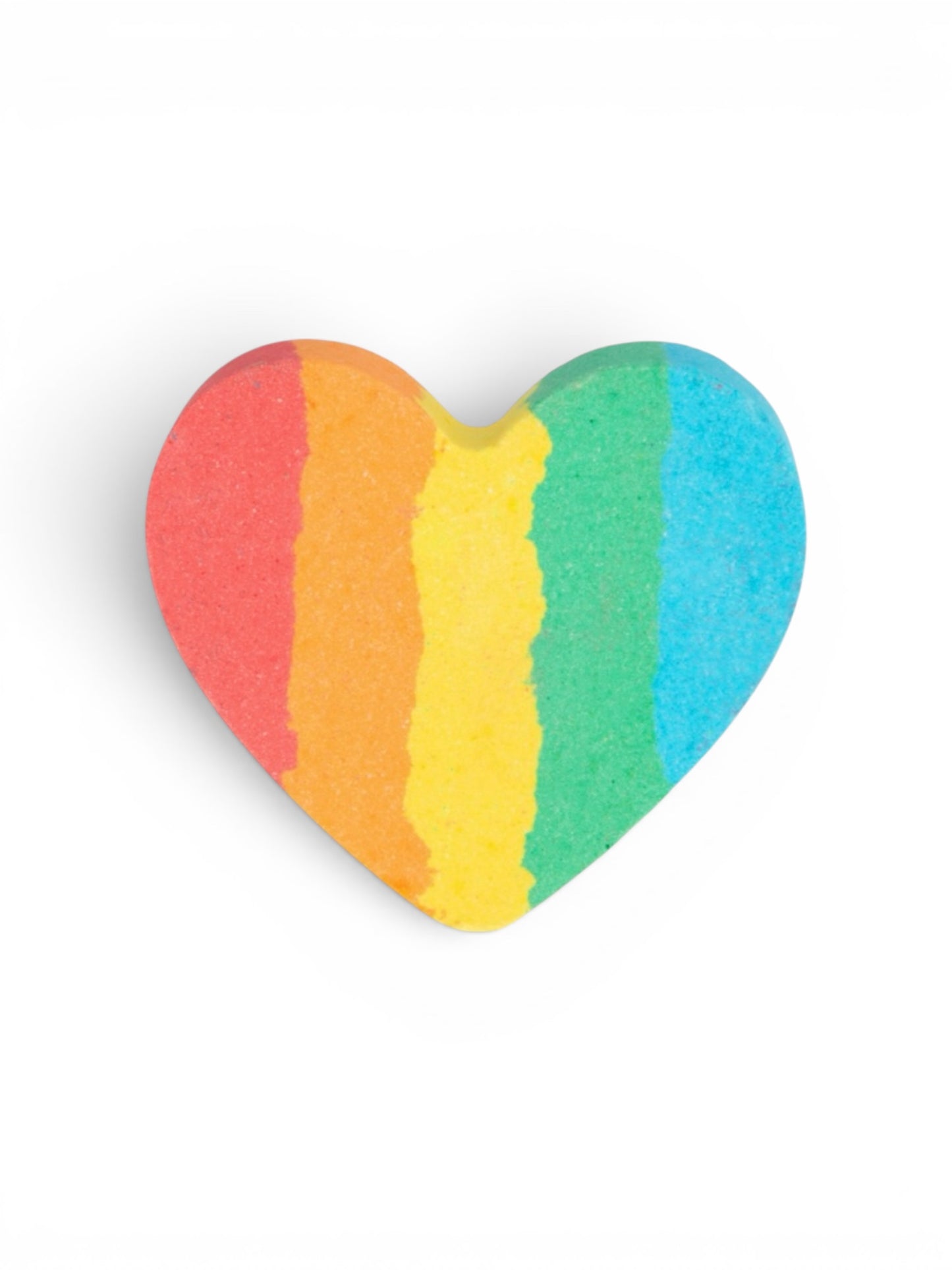 Rainbow Heart Bath Bomb | Self Love Club Bath Fizzer