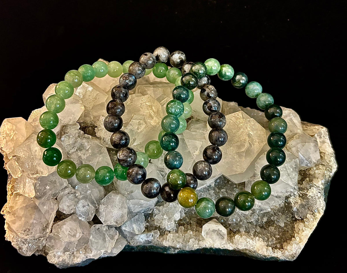 🌱 Growth & New Beginnings Intention Bracelet Set
