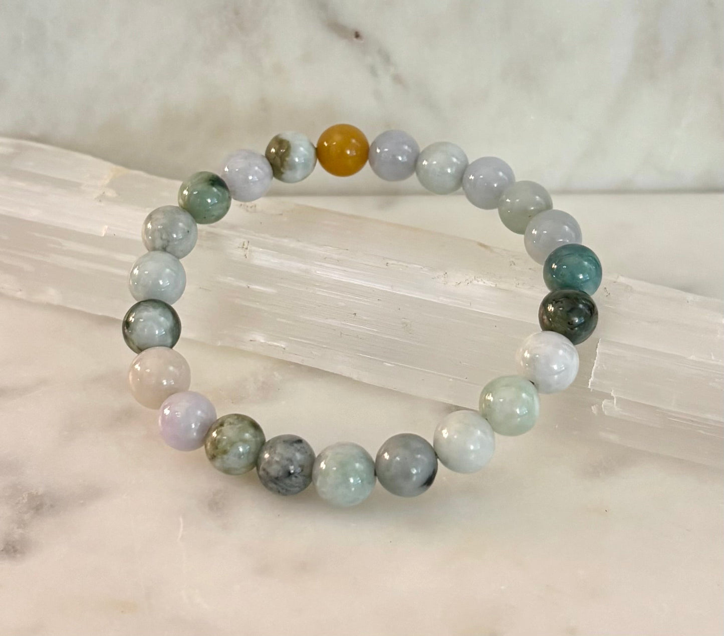 Imperial Harmony Burma Jade Bracelet (Natural Burma Jade | Limited Small Batch | Small Wrists)