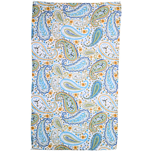 Western Turquoise Bandana Waffle Weave Towels - Home Decor