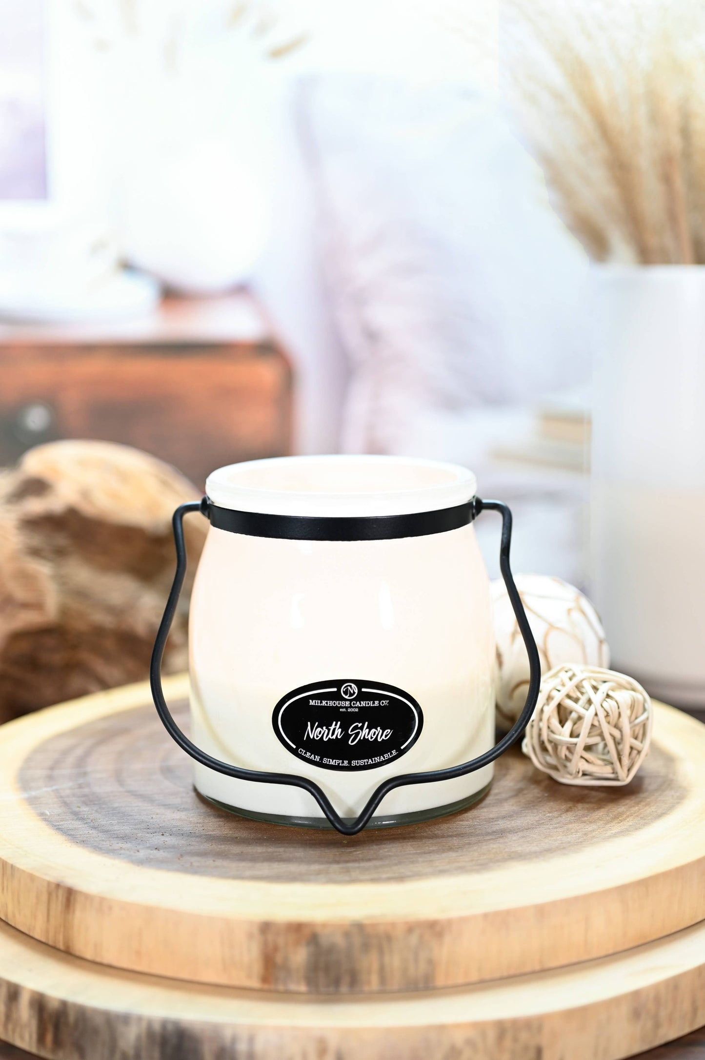 16 oz Butter Jar Candle: North Shore