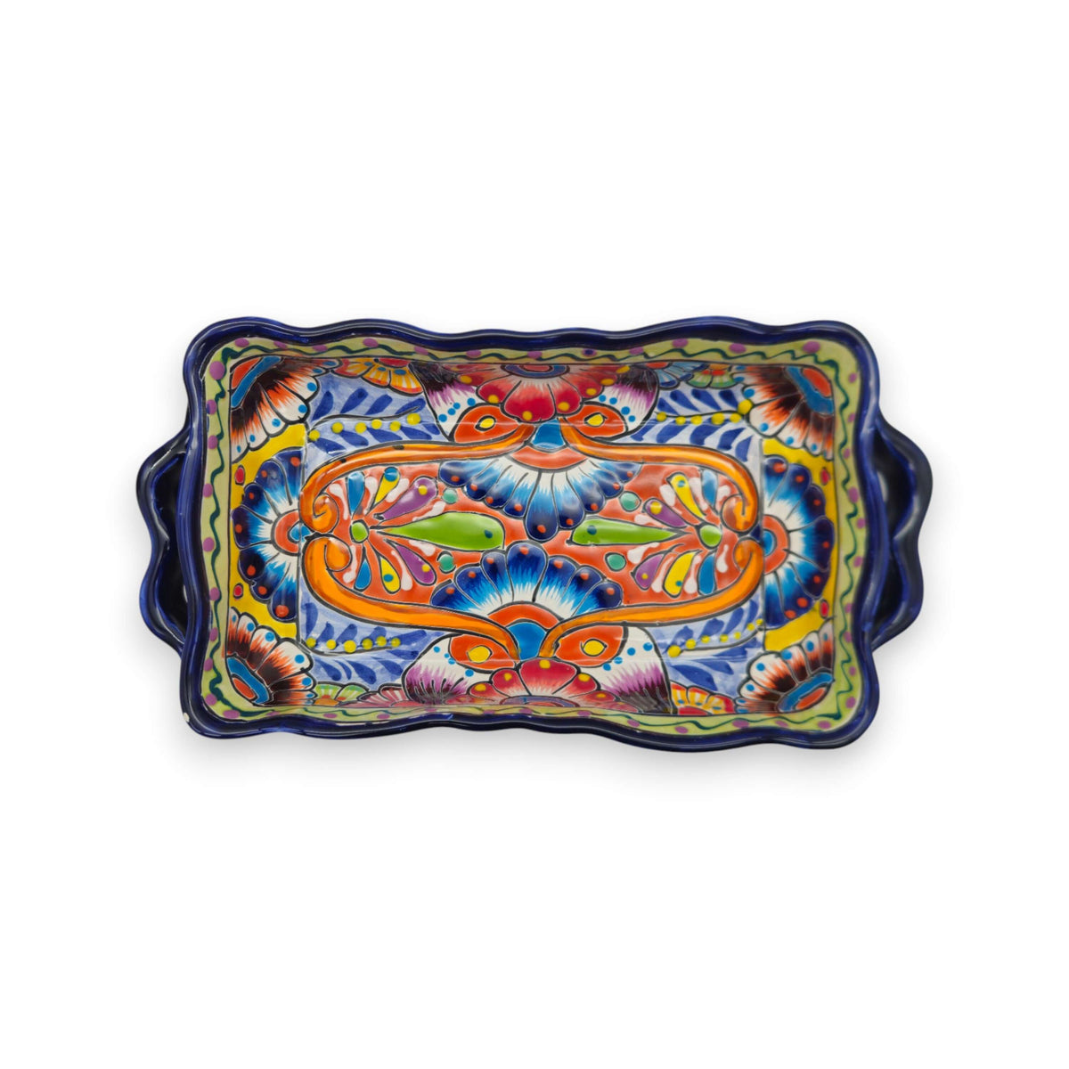 Hand-Painted Talavera Coffee Serving Set