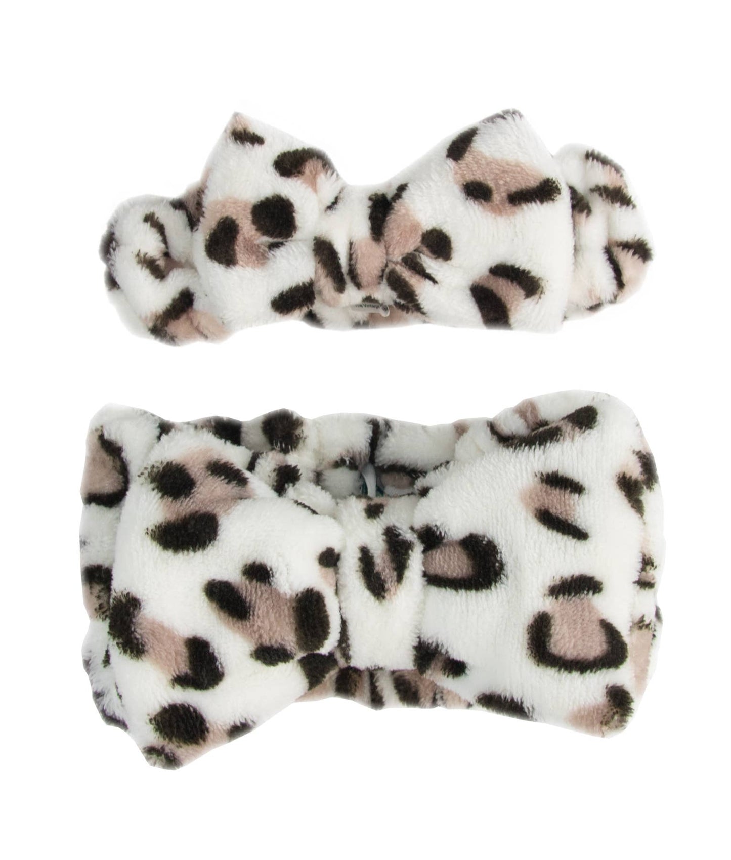 Leopard Print Little Darling and Me Make-up /Spa Headbands