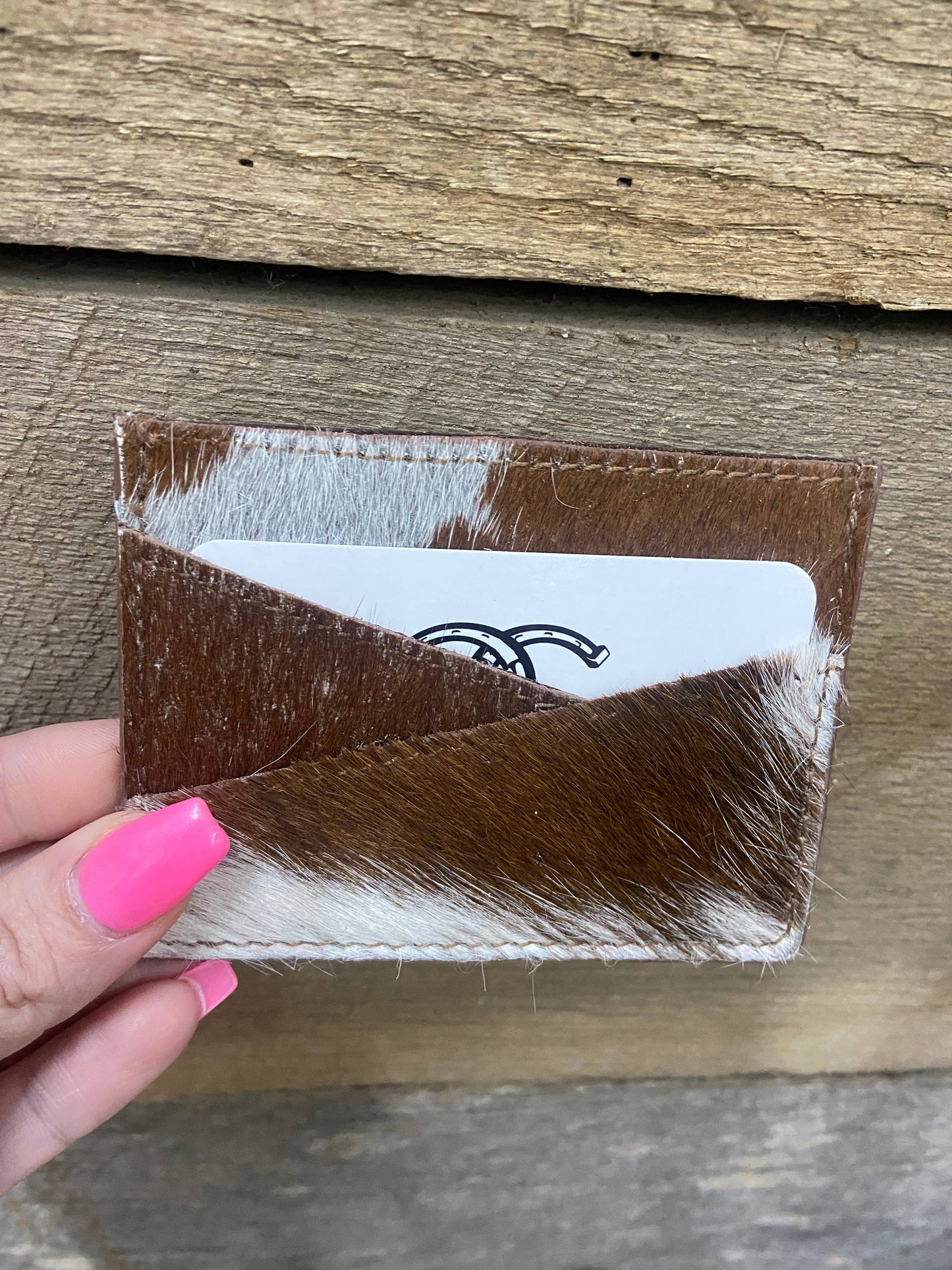 Cowhide Credit Card Holder