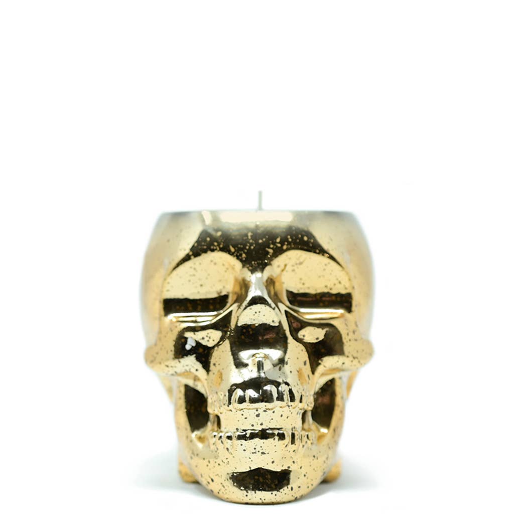 Limited Edition Halloween Skull Candle 8 oz: Haunted Hallows