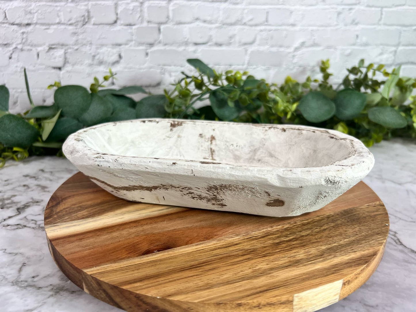 Vintage Inspired Wooden Bowl