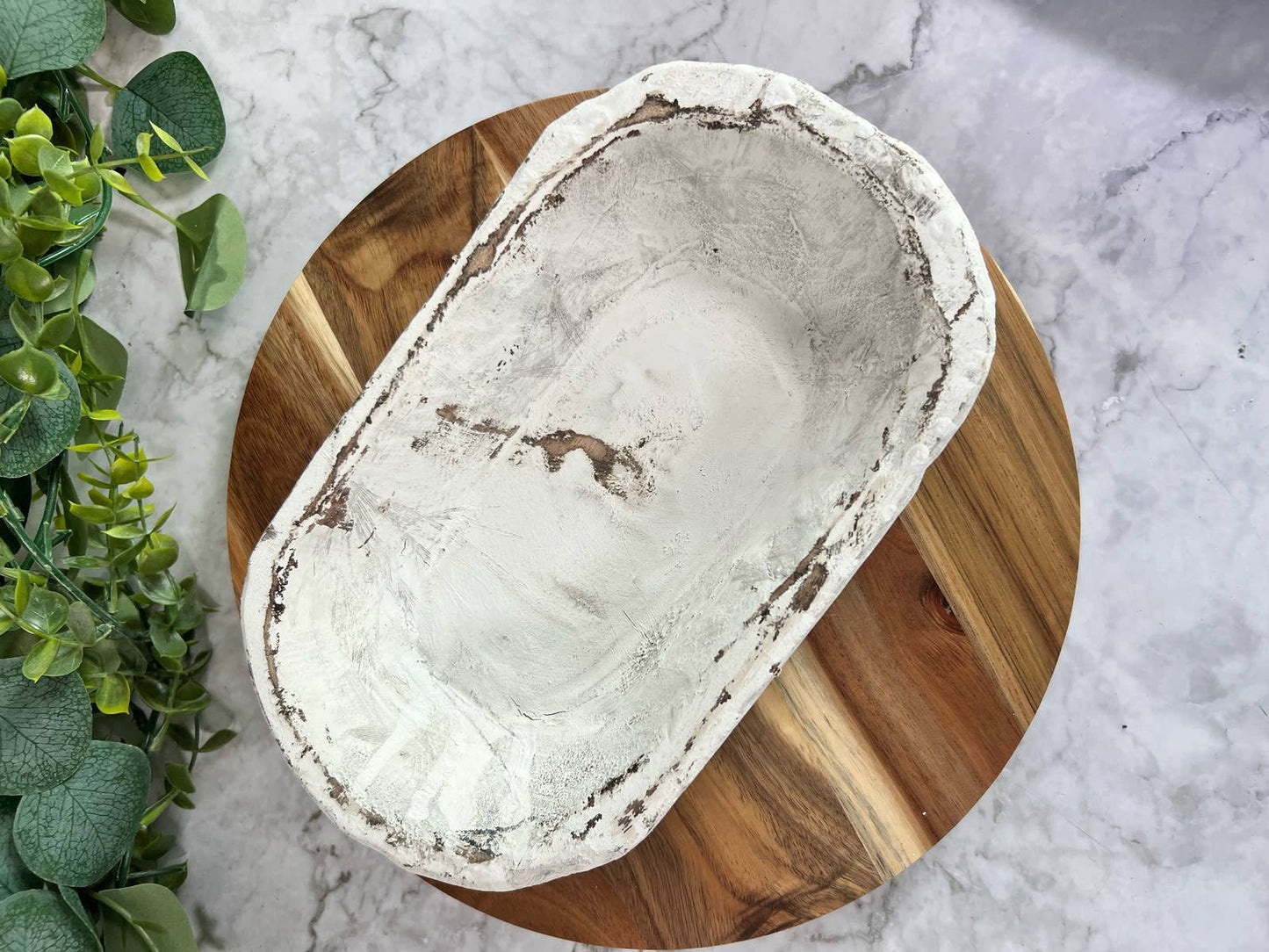 Vintage Inspired Wooden Bowl